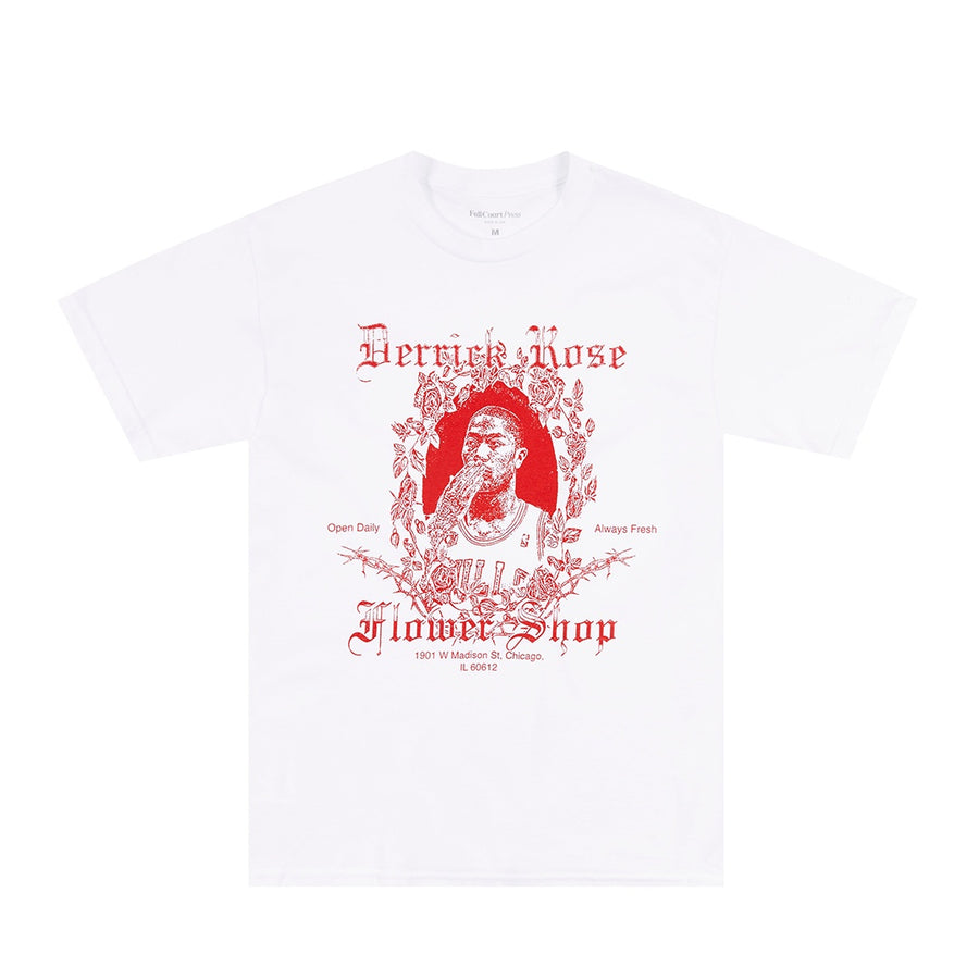 Rose Tee - White