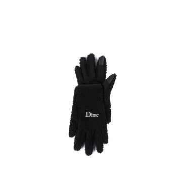 Classic Polar Fleece Gloves - Black