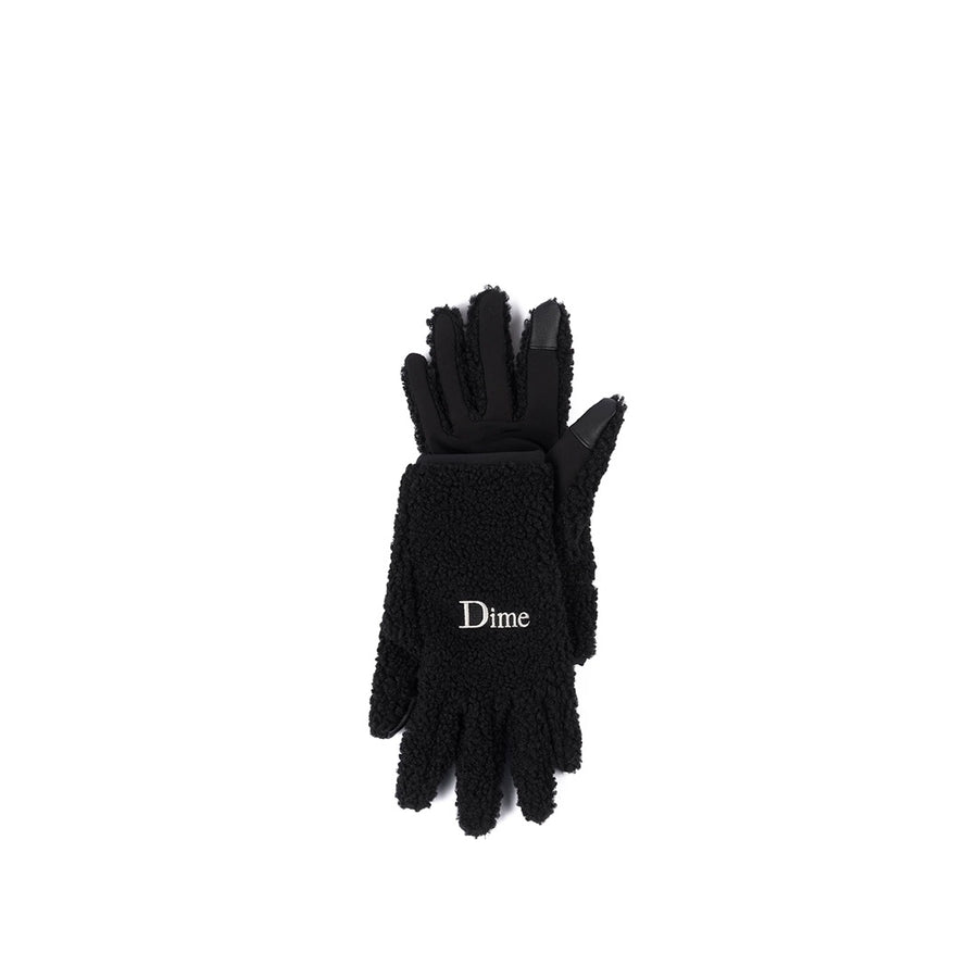 Classic Polar Fleece Gloves - Black