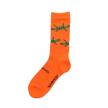 Barbed Socks - Orange