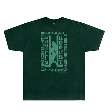 World Tee -  Moss