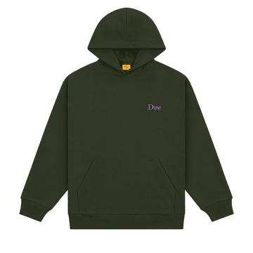 Classic Small Logo Hoodie - Forest Green