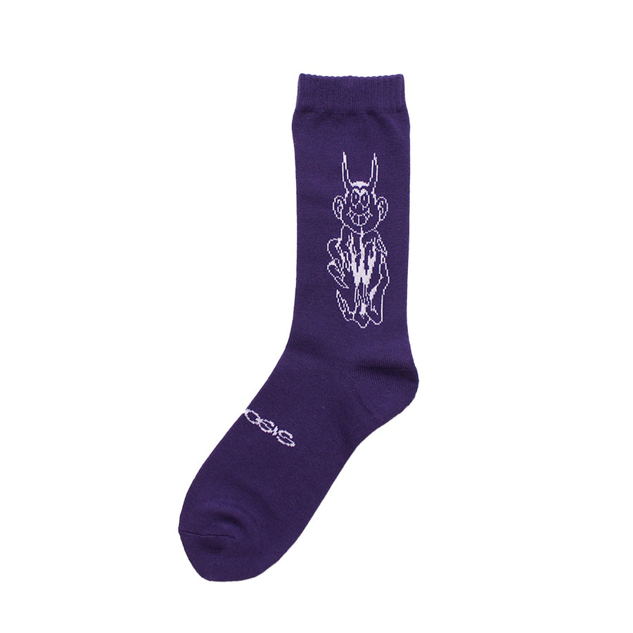 Devil Socks - Purple