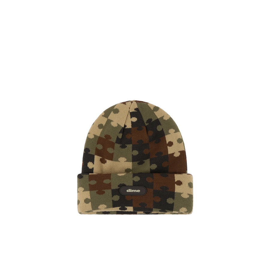 Puzzle Fold Beanie - Camo