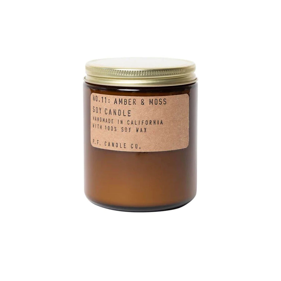 Amber and Moss Standard Jar Candle