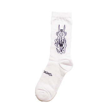 Devil Socks - White