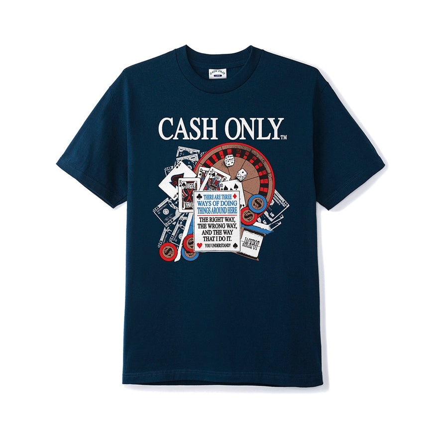 Casino Tee - Navy