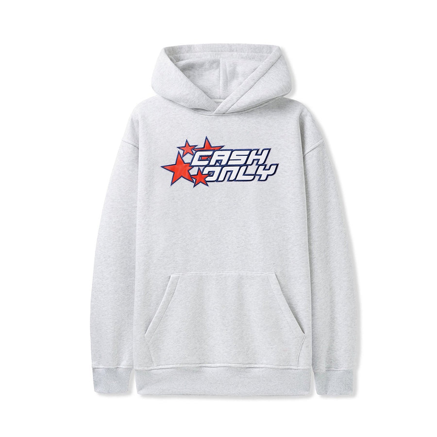 Stars Pullover Hood - Ash