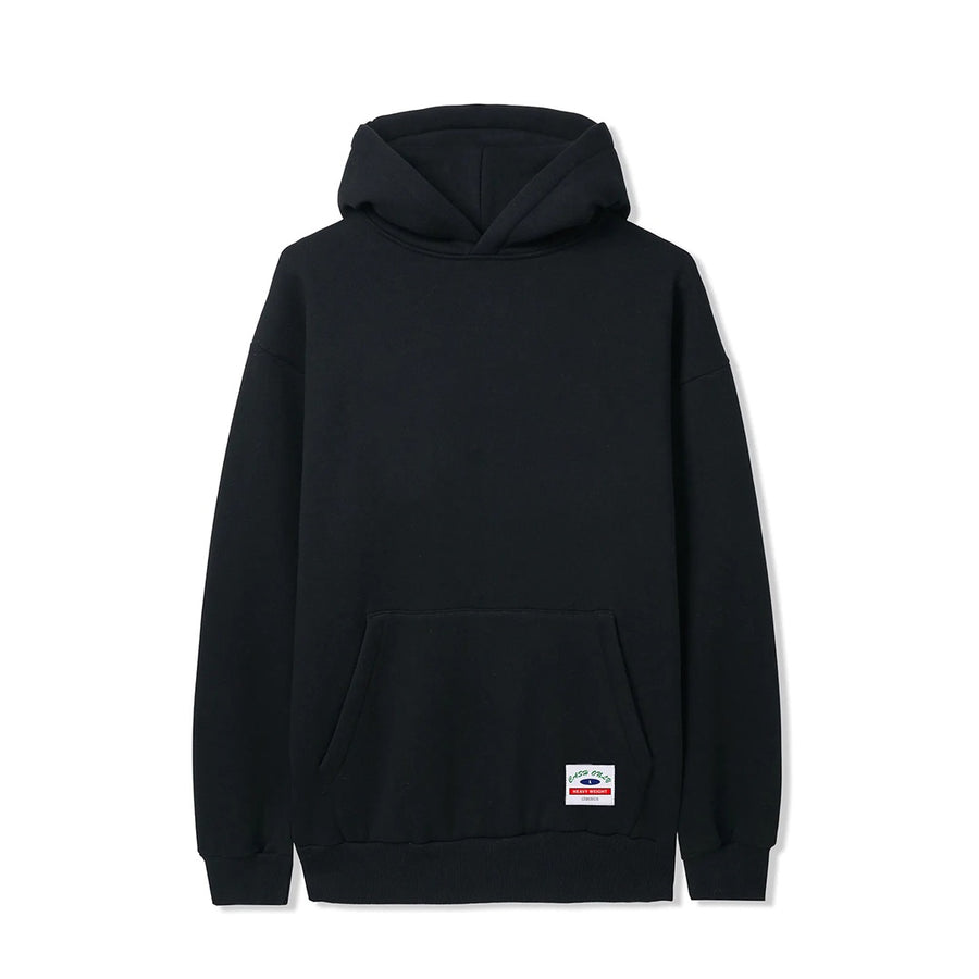 Heavy-Weight Basic Pullover Hood - Black