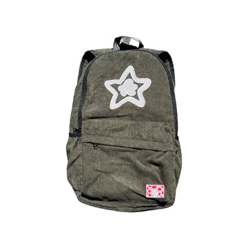 Star Backpack Corduroy - Olive