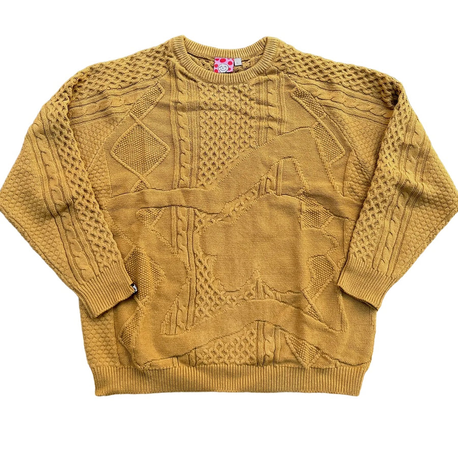 Knit Sweater - Brown