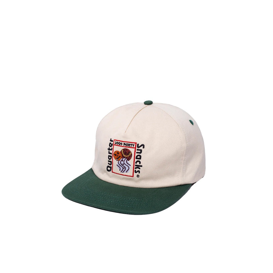 Party Cap - Cream/Green