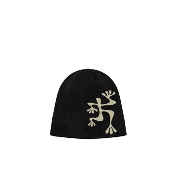 b-mode Beanie - Black Splash