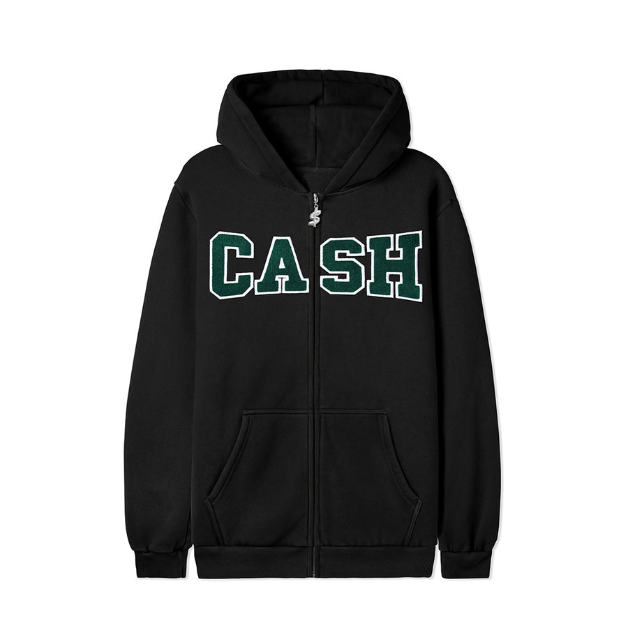 Campus Zip-Thru Hood - Black