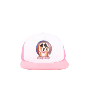 Emotional Support Dog Trucker Hat - Baby Pink