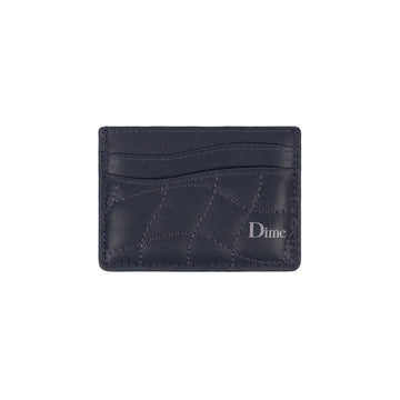 Quilted Cardholder - Dark Blue