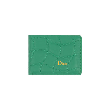 Quilted Bifold Wallet - Grass