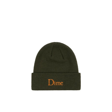 Classic Wool Fold Beanie -Army