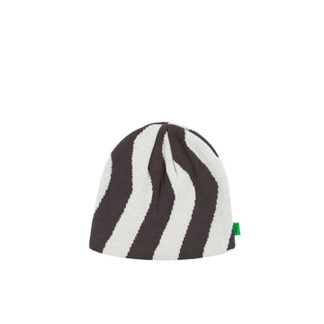 Spiral Skullcap Beanie - Charcoal