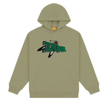 Encino Chenille Hoodie - Army Green