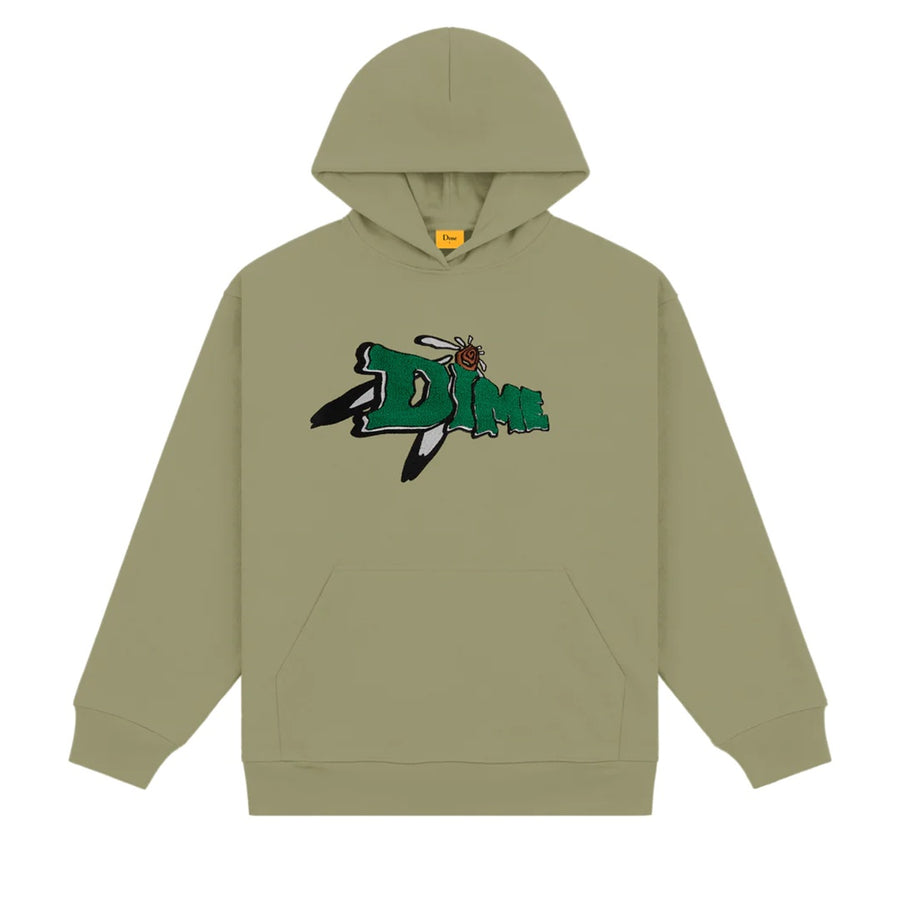 Encino Chenille Hoodie - Army Green