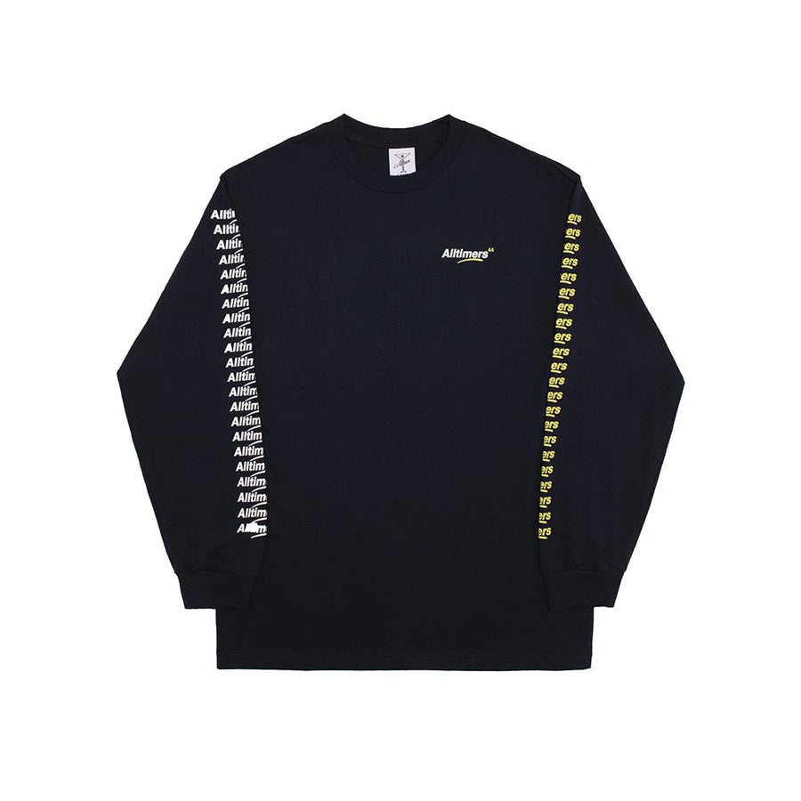 Count It Up Long Sleeve Tee - Navy