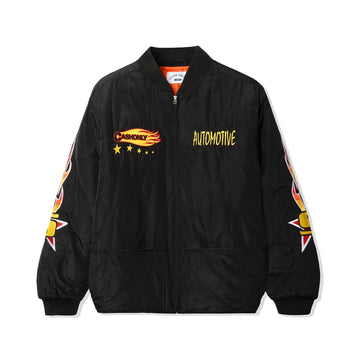 Automotive Puffer Jacket - Black