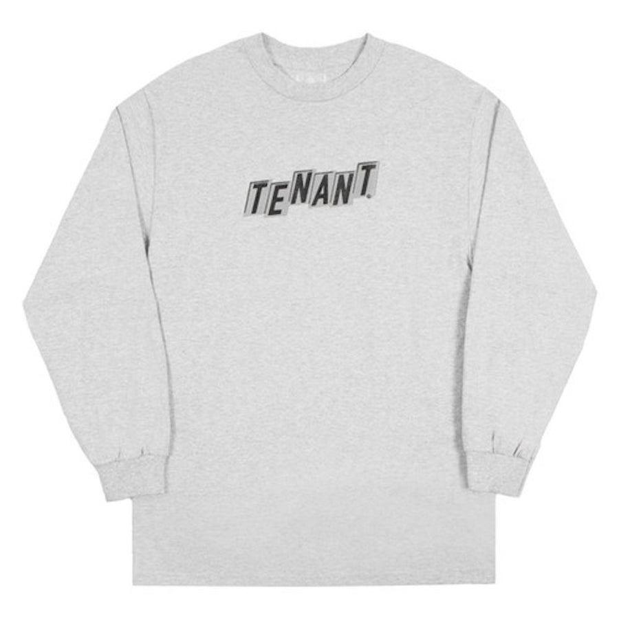 Tenant Logo L/S Tee - Athletic Grey