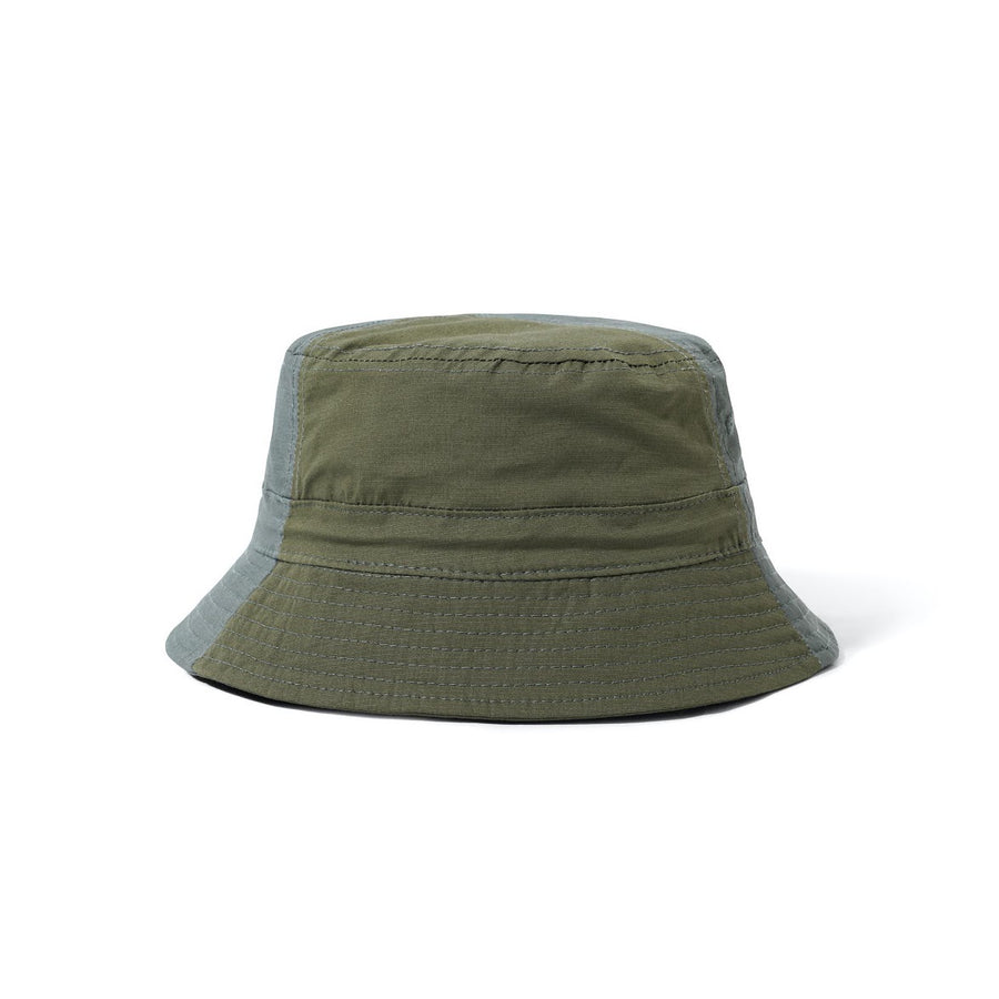 Patchwork Bucket Hat - Army