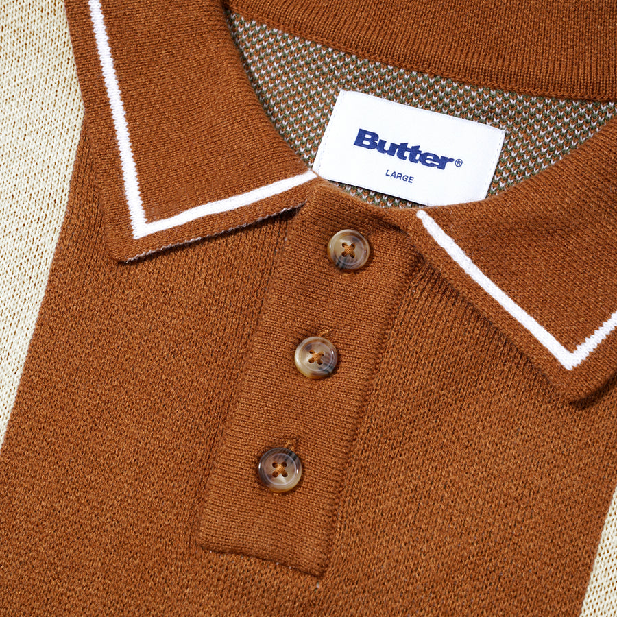 Bowler Knitted Sweater - Brown