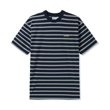 Chase Striped Tee - Black