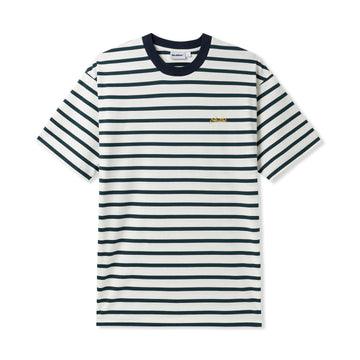 Chase Striped Tee - White