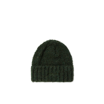 Fluffy Beanie - Dark Green