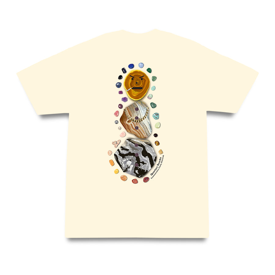 Gem Snackman Tee - Cream