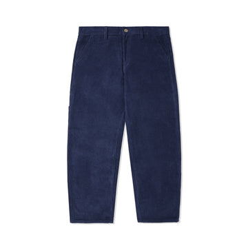 High Wale Cord Work Pants - Navy