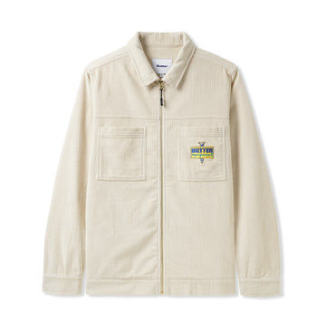 High Wale Cord Overshirt - Bone