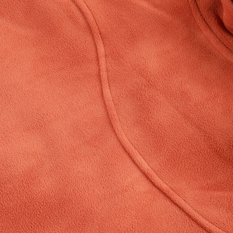 Crest Fleece Shirt - Sienna Red