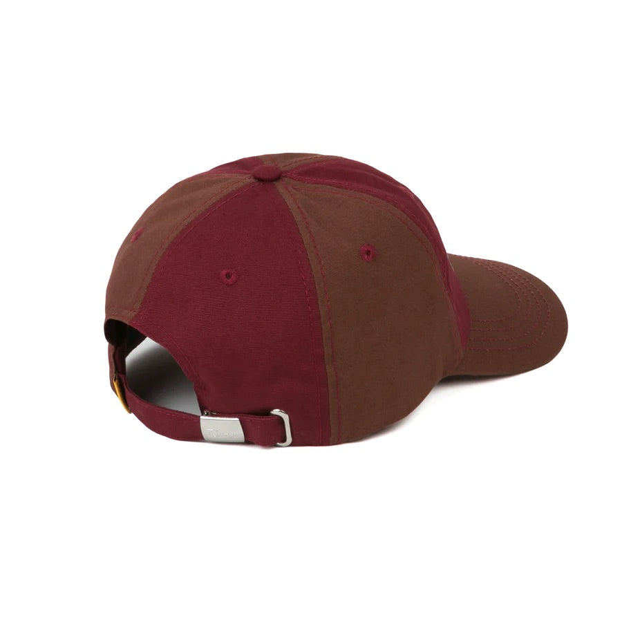 Split Crest Cap - Maroon