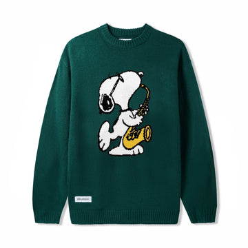 Peanuts Jazz Knit - Forest Green