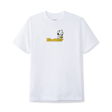 Peanuts Jazz Logo Tee - White