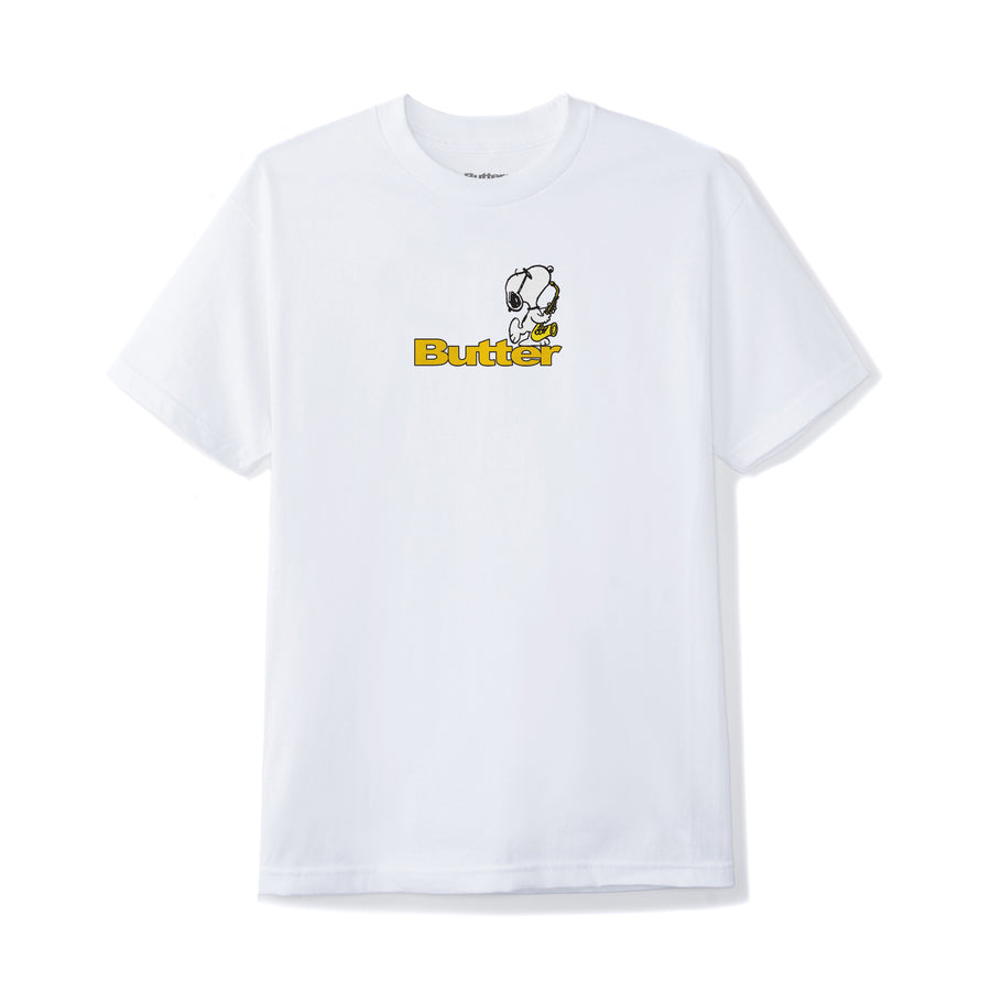 Peanuts Jazz Logo Tee - White