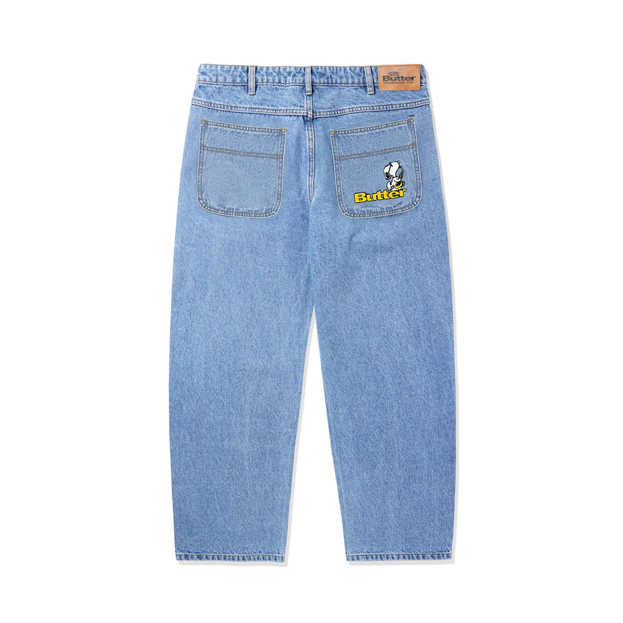 Peanuts Jazz Denim Jeans - Washed Indigo