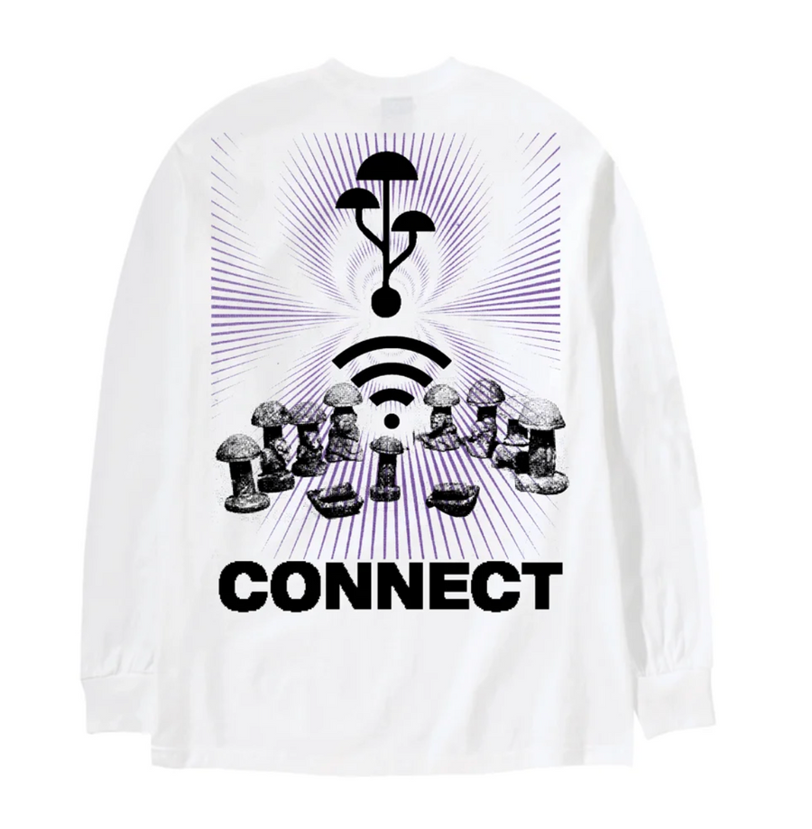 Connect L/S Tee - White