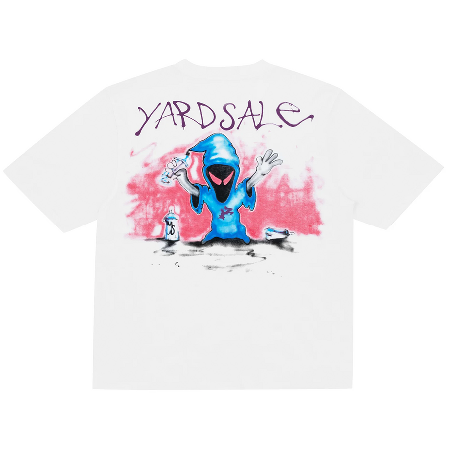 Spray Man Tee - White