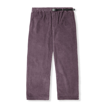 Chains Corduroy Pants - Washed Grape