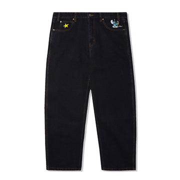 Harmony Denim Pants - Washed Black