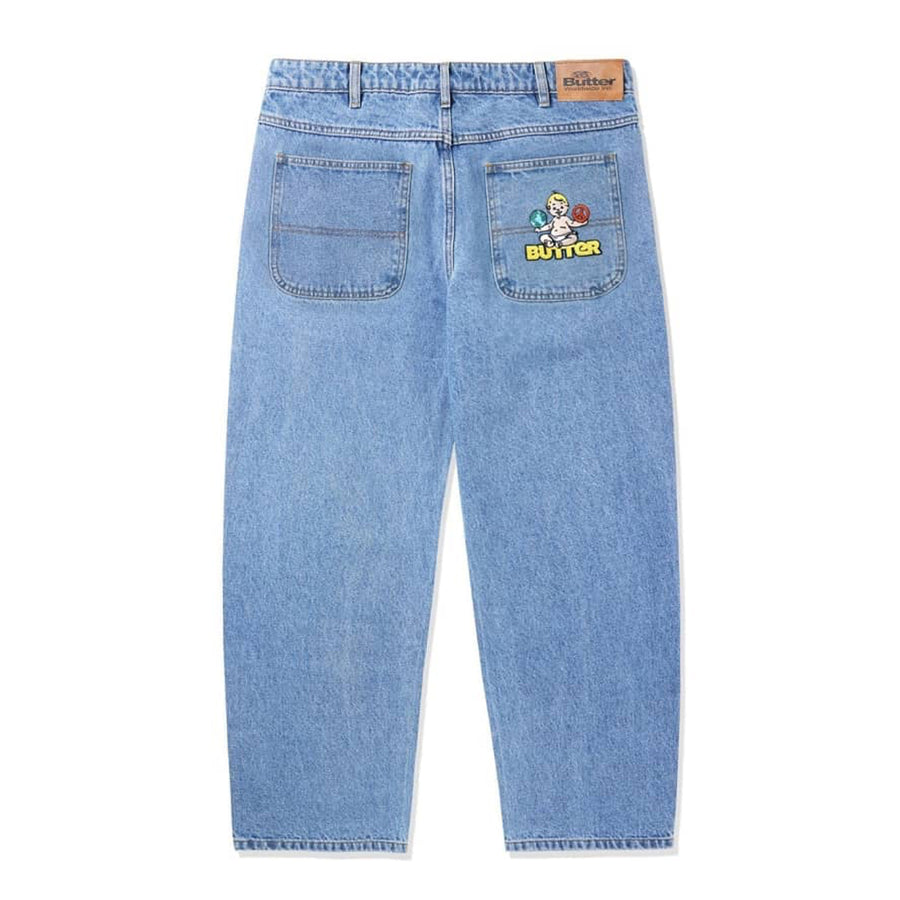 World Peace Denim Jeans - Washed Indigo