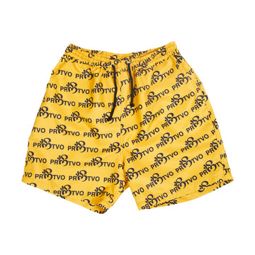 Om Megga Shorts - Yellow