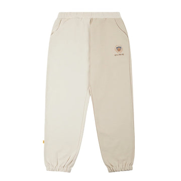 Split Crest Sweatpants - Cream