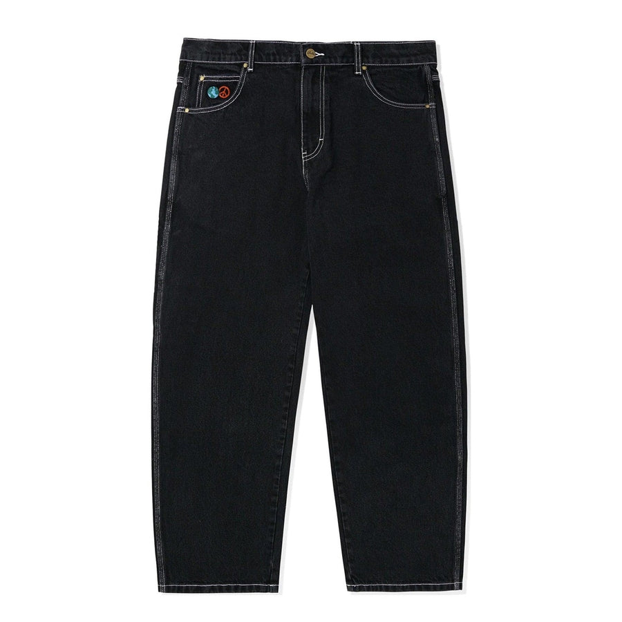 World Peace Denim Jeans - Washed Black